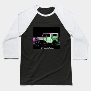 '51 Landcruiser Classic Car Baseball T-Shirt